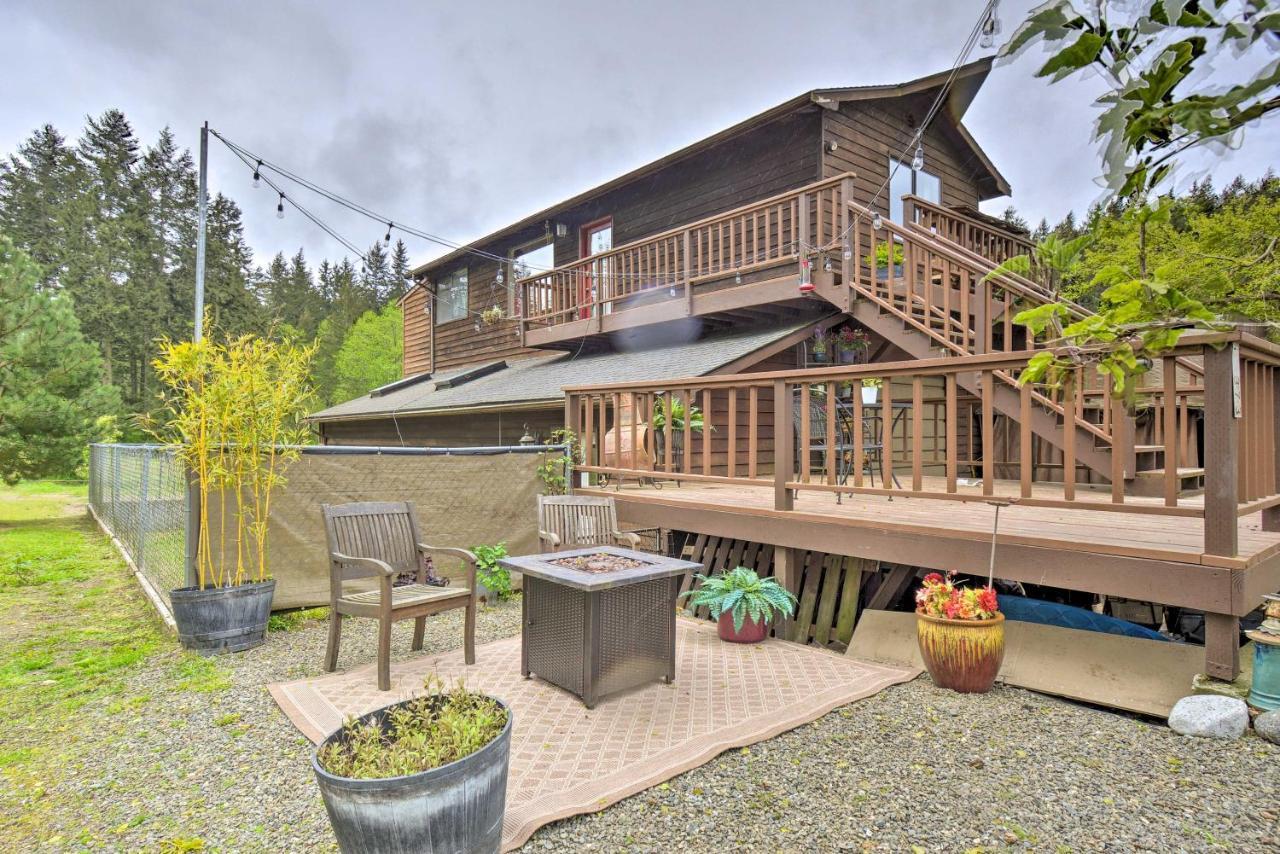 Peaceful Cabin On Horse Farm, 5 Mi To Town! Villa Port Townsend Luaran gambar