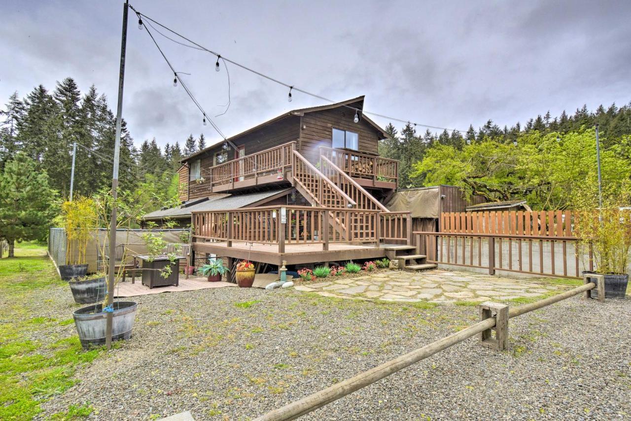 Peaceful Cabin On Horse Farm, 5 Mi To Town! Villa Port Townsend Luaran gambar